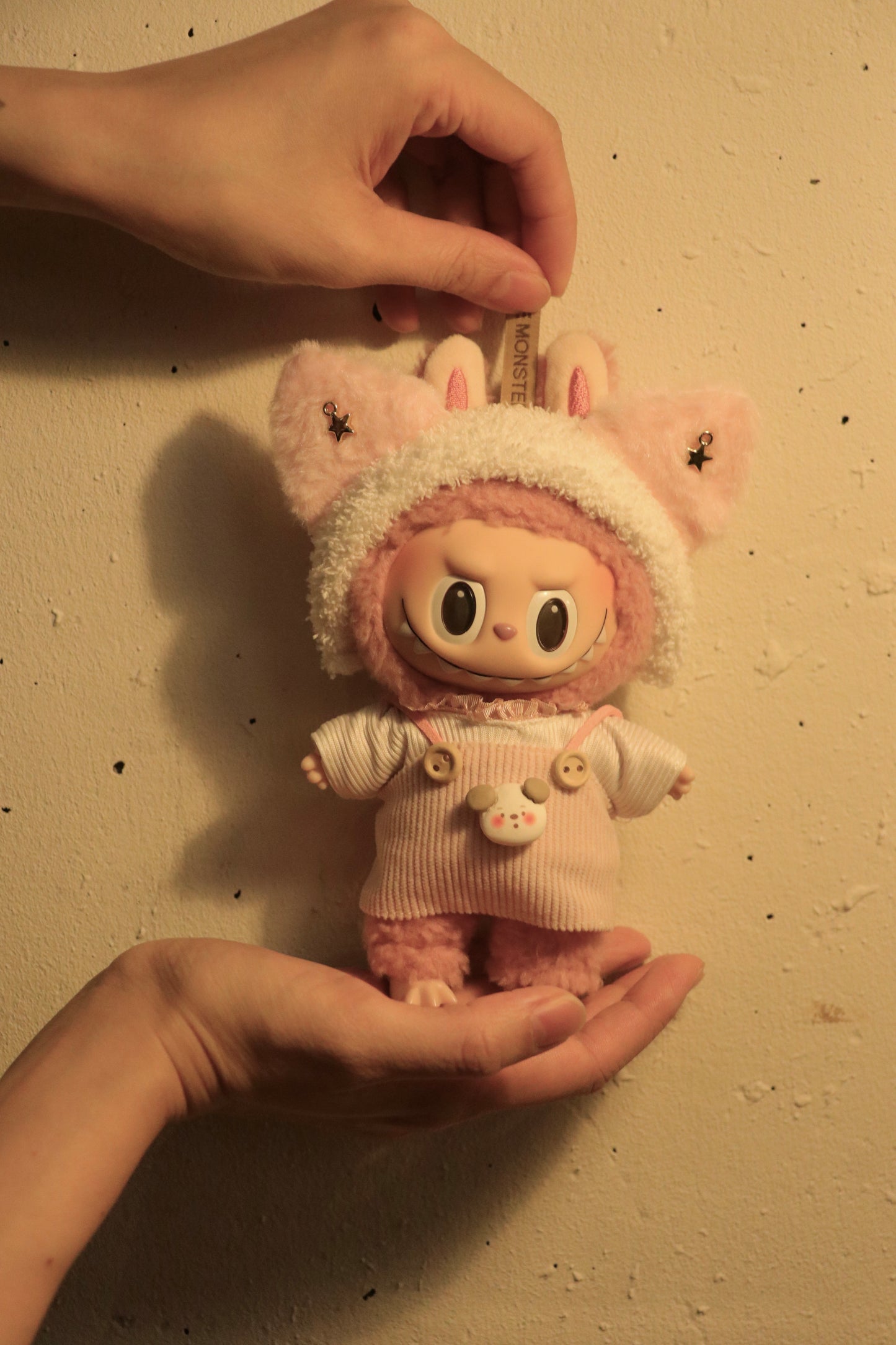 Blush Alpaca Pink Outfit for Labubu (Fits Gen 1/2/3)