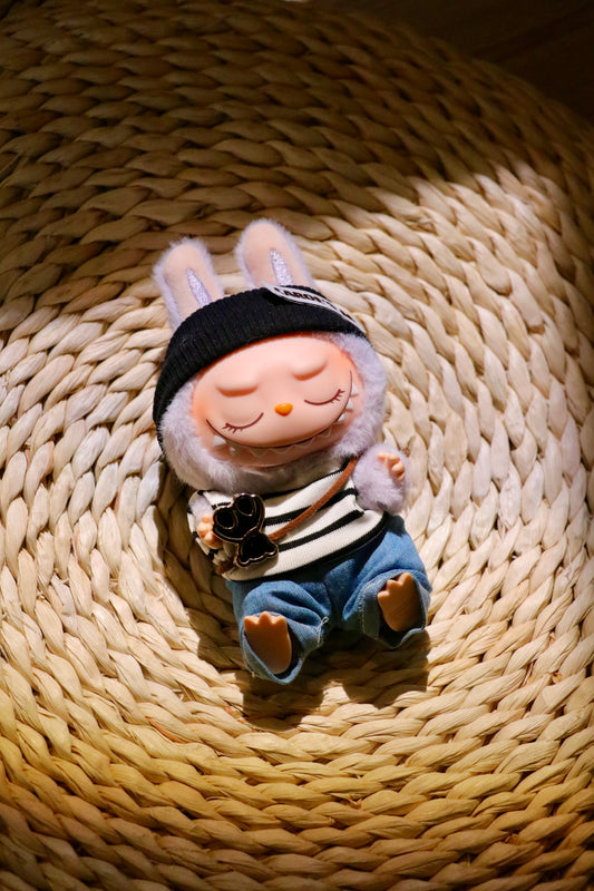 Classic Striped Outfit Set for Labubu (Fits Gen 1/2/3)